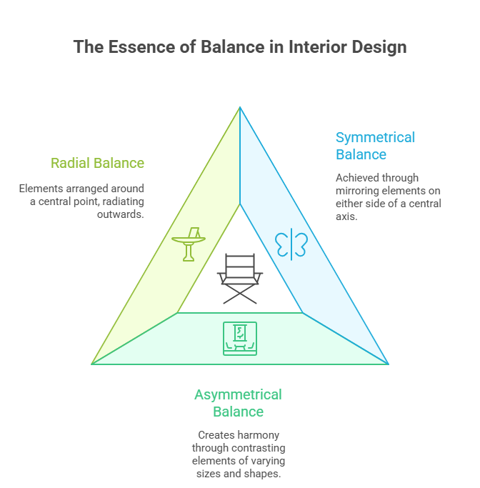 What are the 7 basics of interior design?