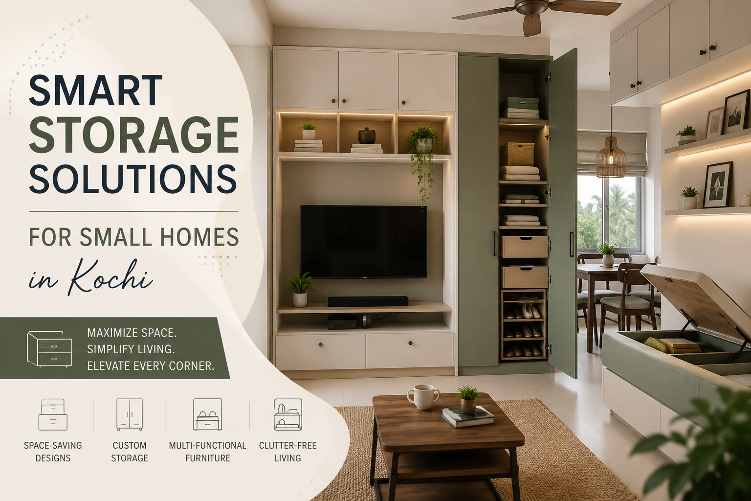 Smart Storage Solutions for Small Homes in Kochi