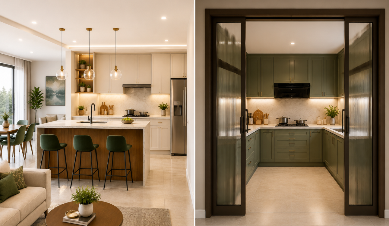 Open Kitchen vs. Closed Kitchen