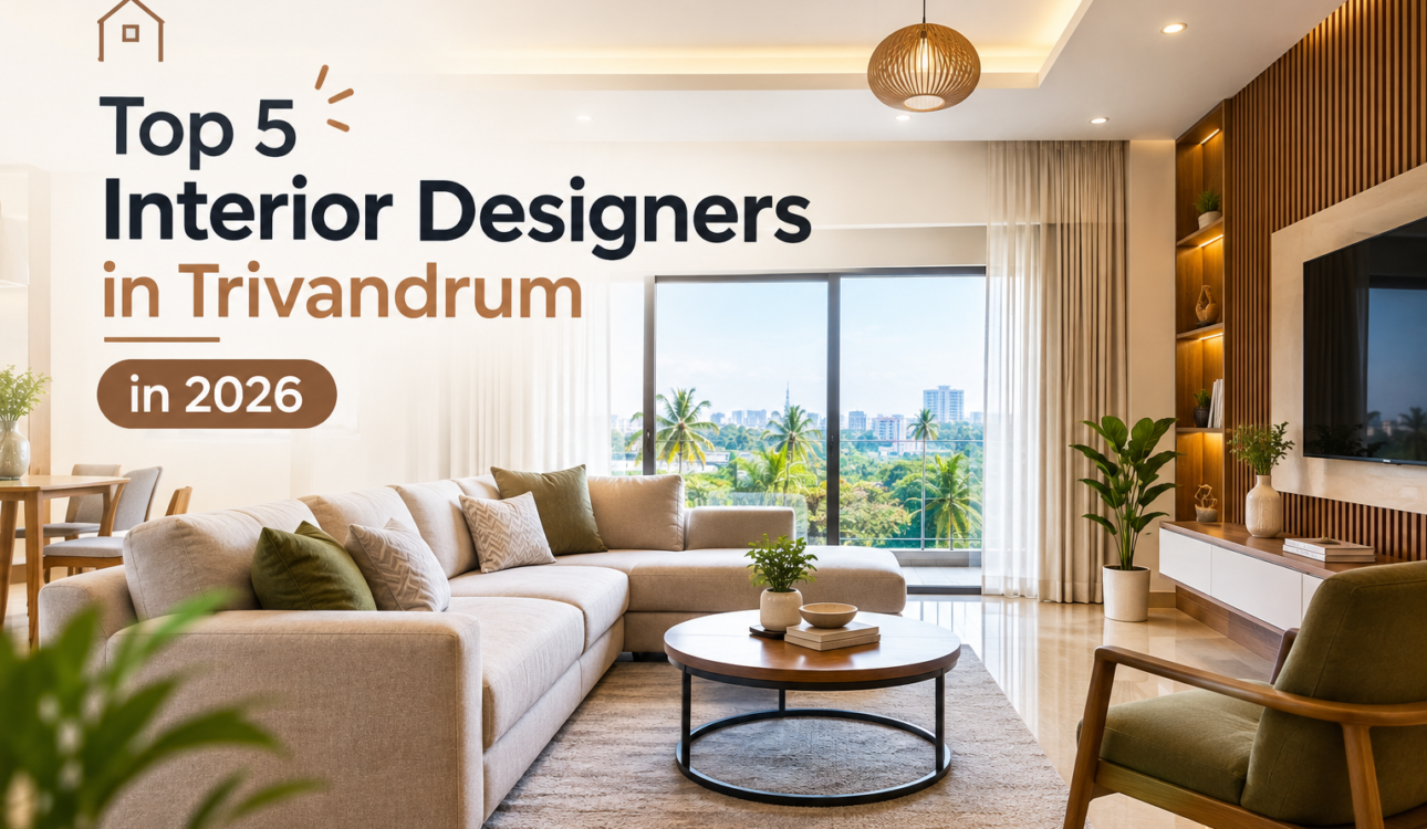 Top 5 Interior Designers in Trivandrum in 2026